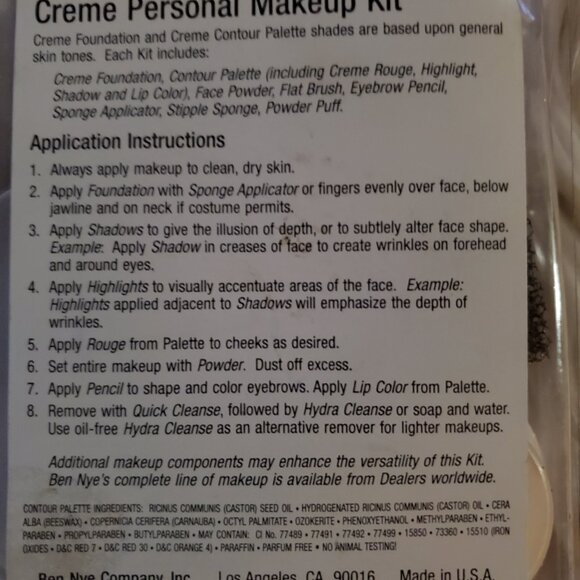 BEN NYE CREME PERSONAL KIT (PK-3 OLIVE: MEDIUM) - Picture 2 of 2